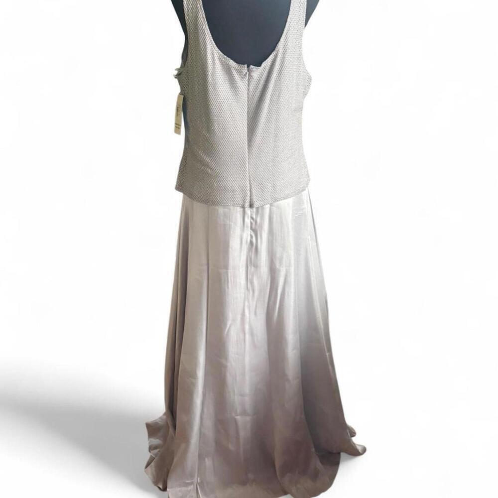Cachet gorgeous evening gown with mesh like top and jacket Size 16 - Picture 7 of 7